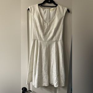 Gianni Bini Sleeveless Shimmer Lace Dress